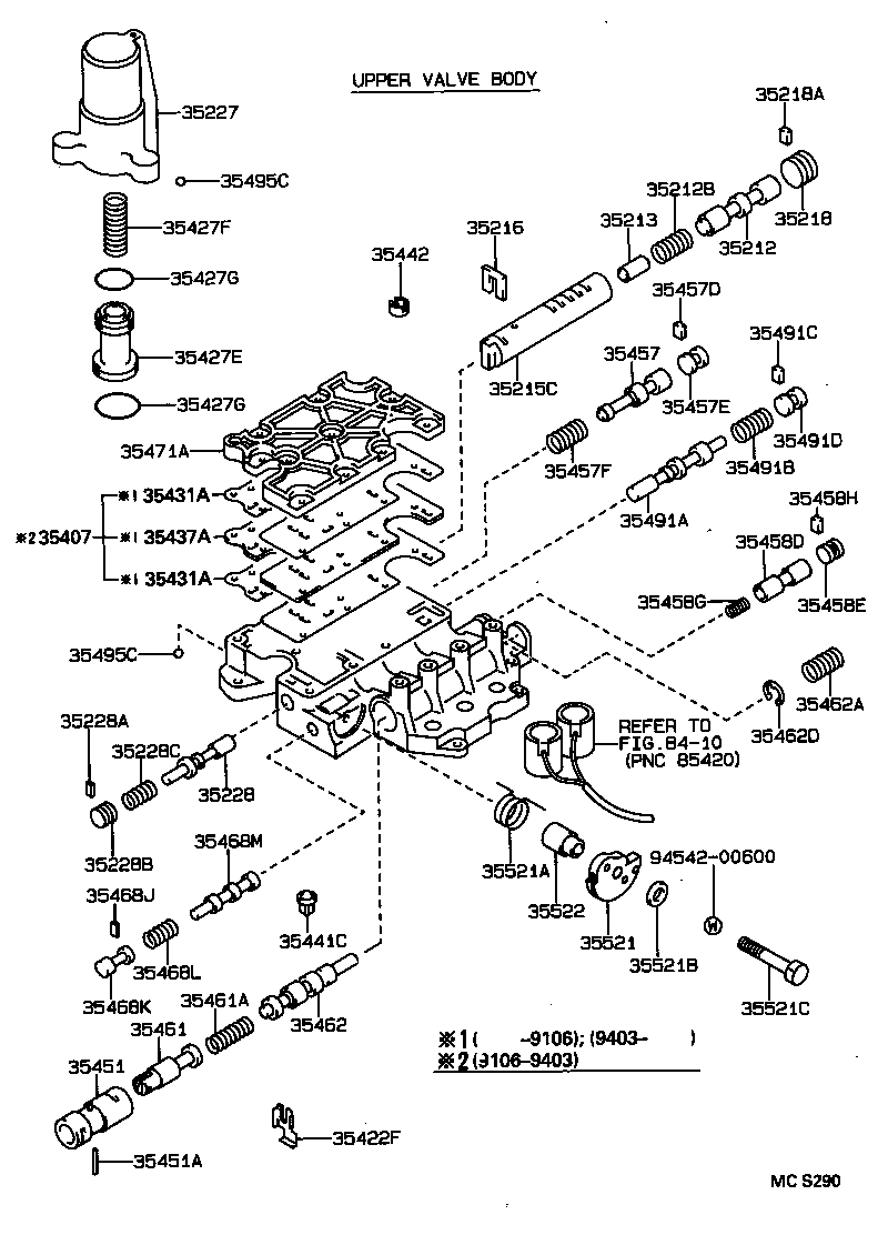 35410-32150 BODY ASSY, TRANSMISSION VALVE product image
