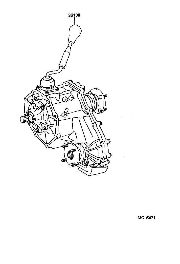 36110-35441 TRANSFER ASSY product image