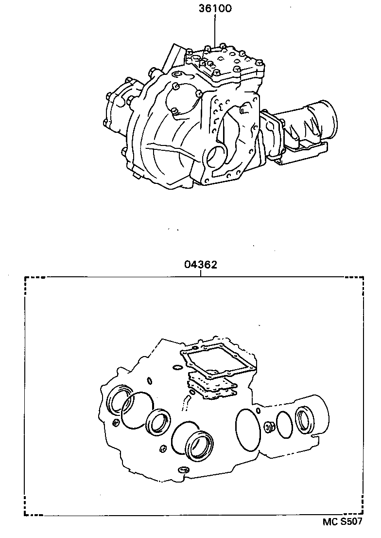 36100-20140 TRANSFER ASSY product image