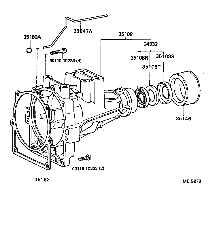 35181-37010 HOUSING, EXTENSION (ATM) product image