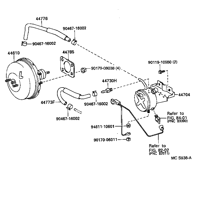 44610-1E180 BOOSTER ASSY, BRAKE product image
