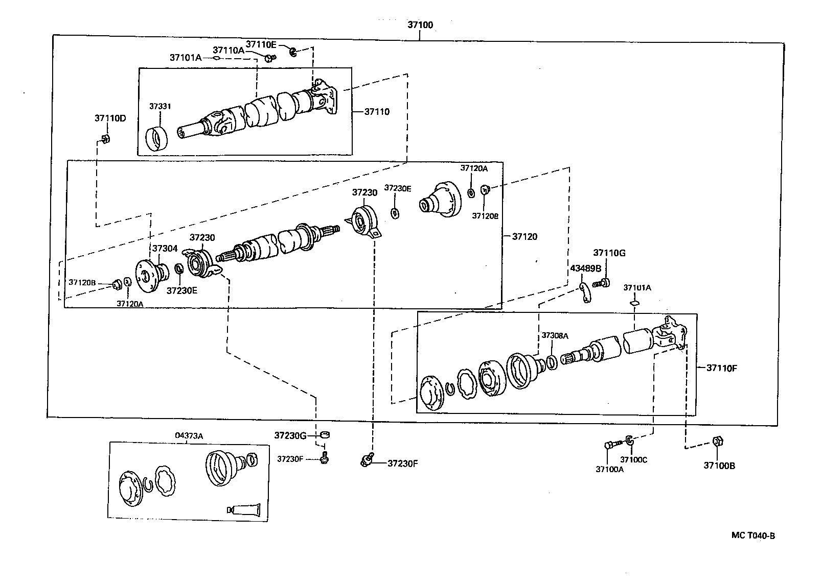 90179-10059 NUT (FOR PROPELLER SHAFT) product image