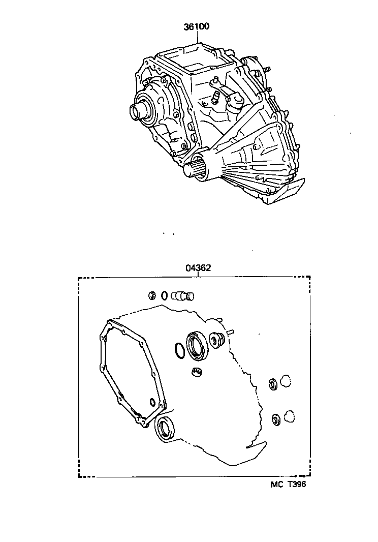 36100-25030 TRANSFER ASSY product image