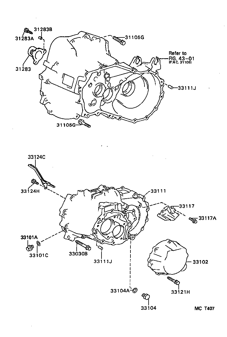 90080-11239 BOLT(FOR TRANSAXLE CASE & ENGINE SETTING) product image