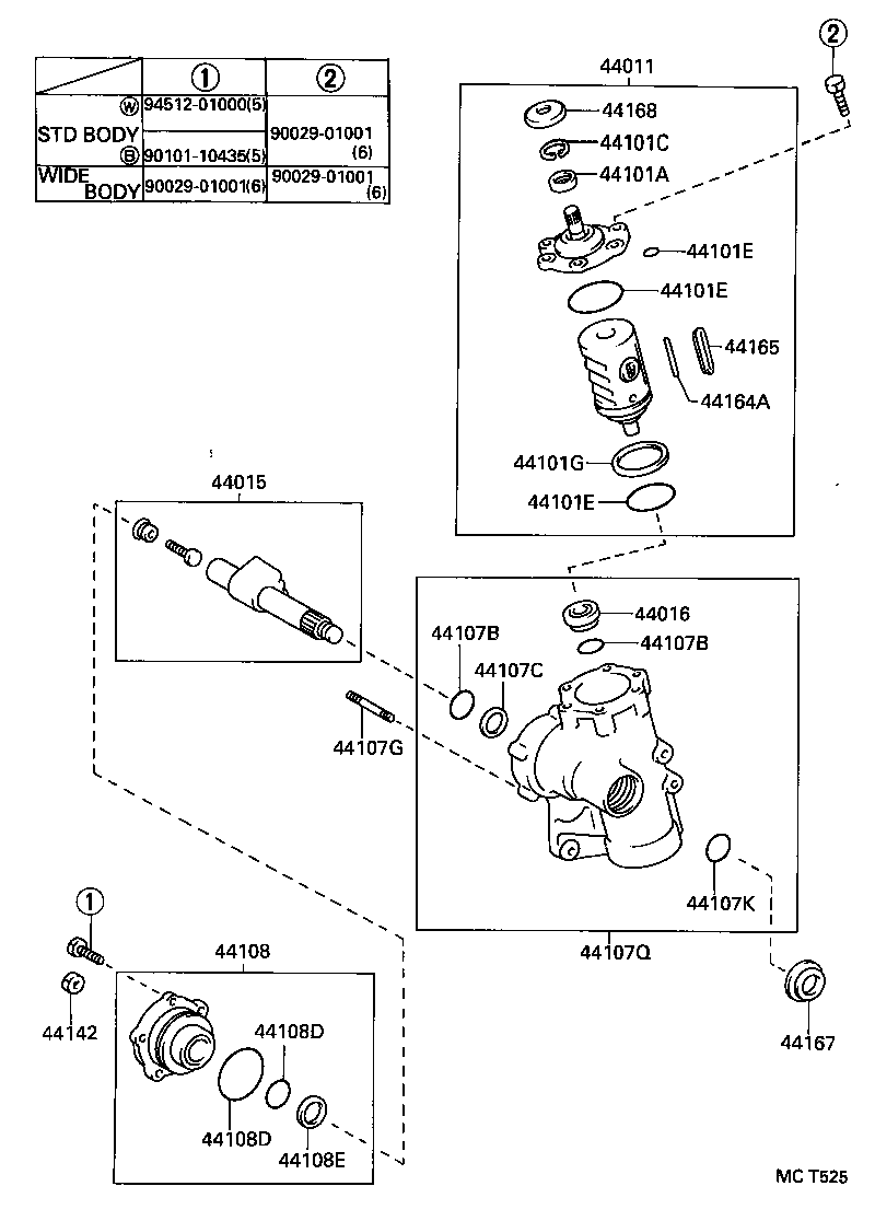 44142-37010 NUT, LOCK product image