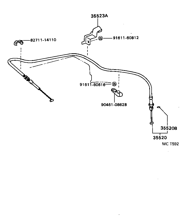 35520-35170 CABLE ASSY, THROTTLE product image