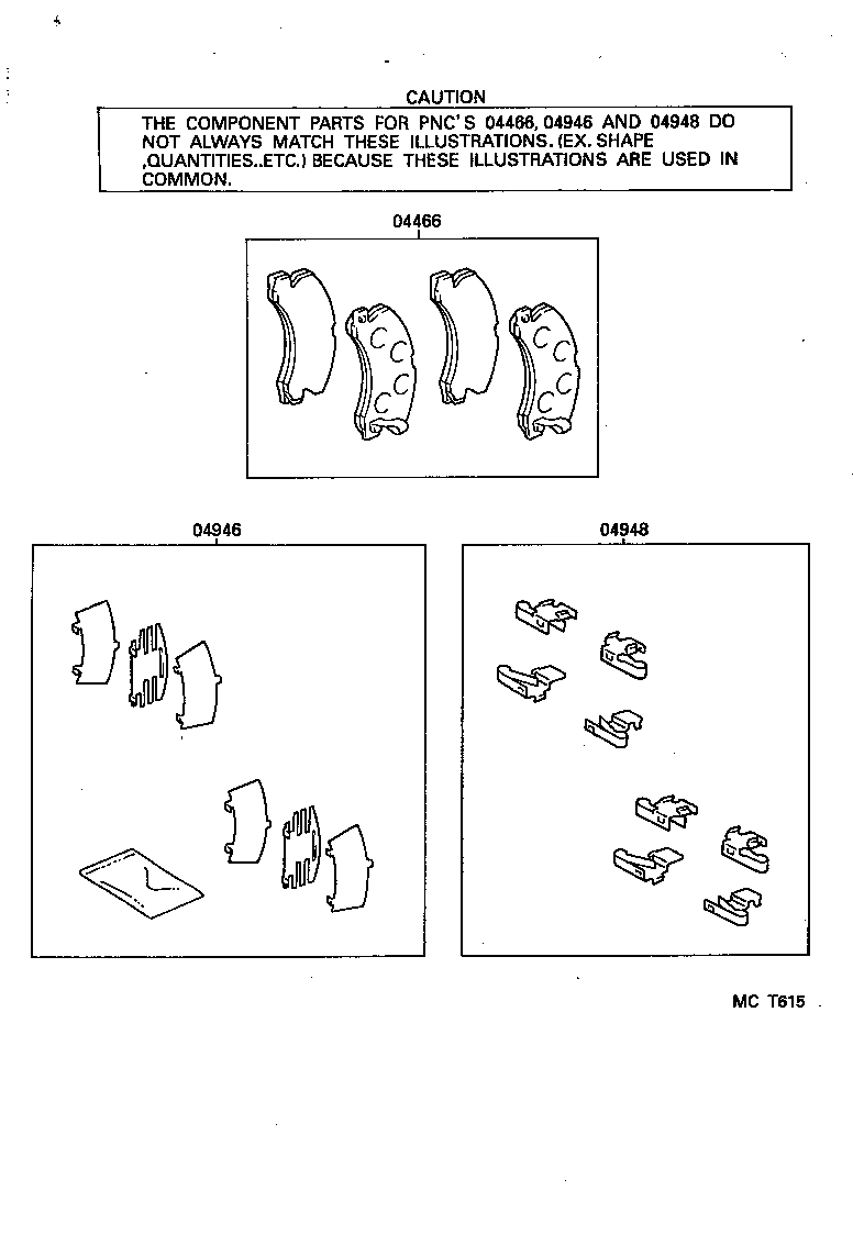 47744-12070 SHIM, ANTI-SQUEAL(FOR REAR DISC BRAKE) product image