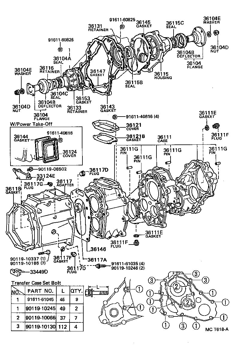 36103-35013 CASE, TRANSFER product image