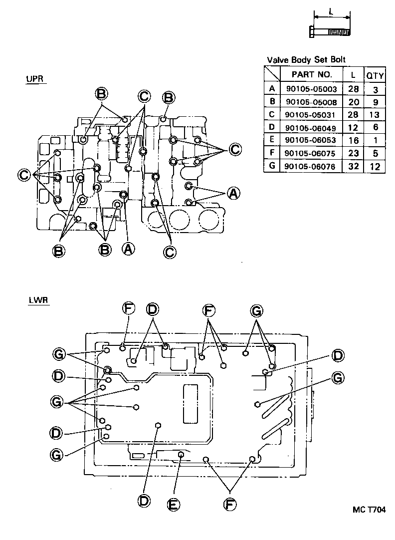 35432-26220 PLATE, VALVE BODY, NO.1 product image
