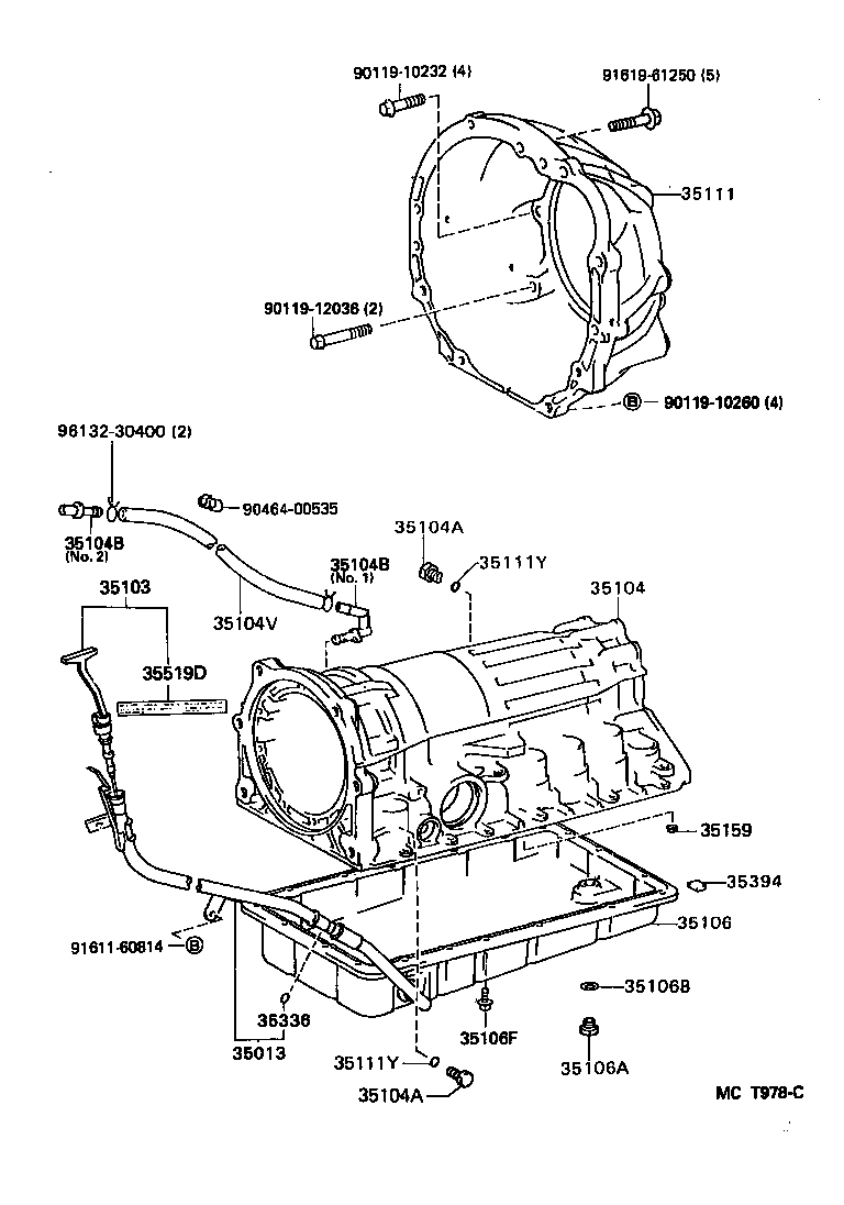35103-30420 GAGE SUB-ASSY, TRANSMISSION OIL LEVEL product image