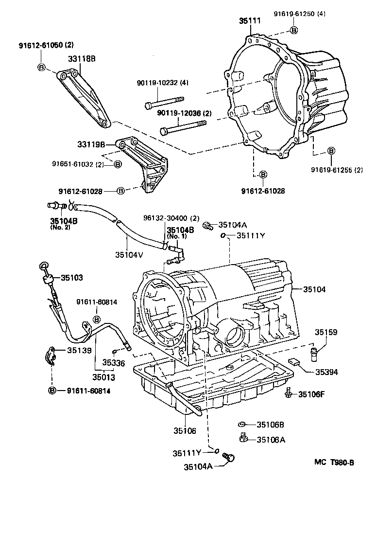 35103-30420 GAGE SUB-ASSY, TRANSMISSION OIL LEVEL product image