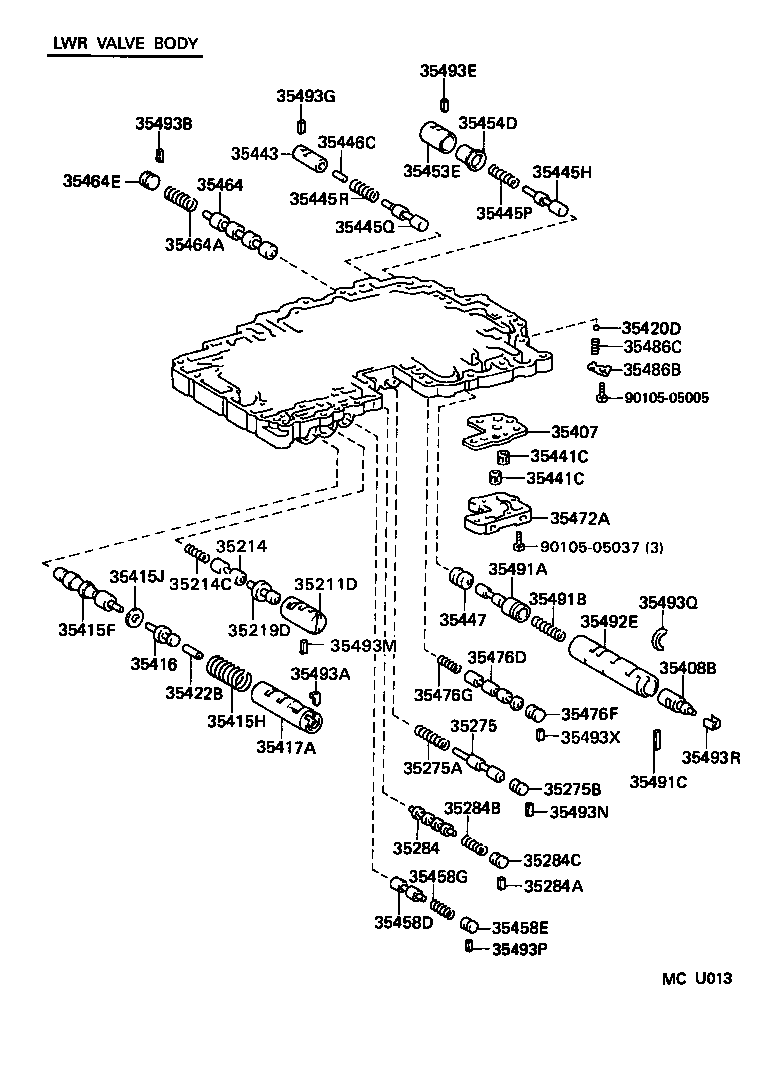82125-31010 WIRE, TRANSMISSION product image