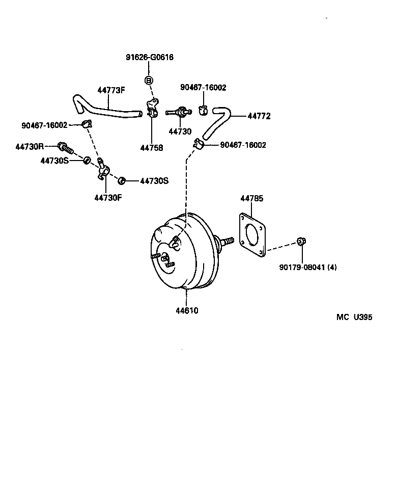 44610-3A070 BOOSTER ASSY, BRAKE product image