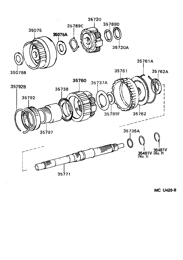 33481-26060 GEAR, SPEEDOMETER DRIVE (ATM) product image