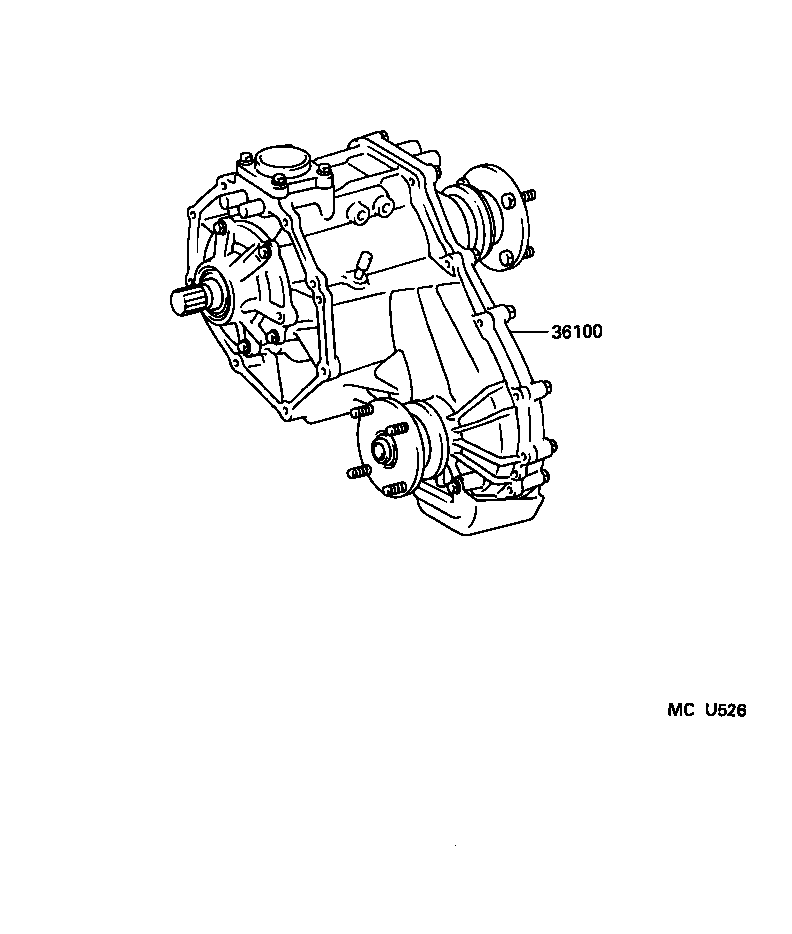 36110-35331 TRANSFER ASSY product image