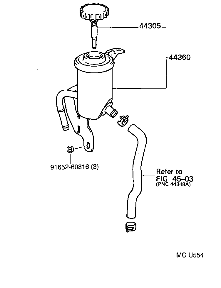 44310-35530 PUMP ASSY, VANE product image