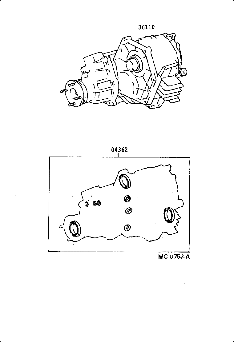 36110-36050 TRANSFER ASSY product image