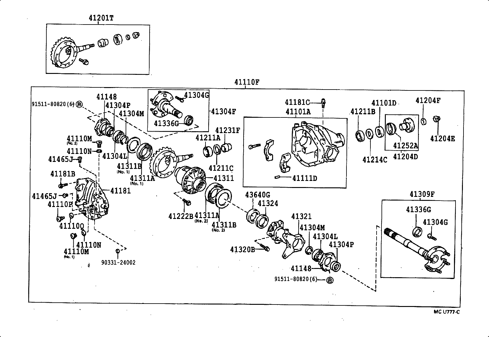 52272-36010 STOPPER, REAR SUSPENSION MEMBER, UPPER product image