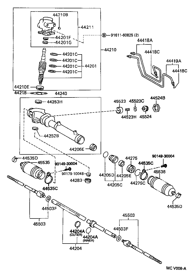 44022-10040 HOUSING, CONTROL VALVE product image