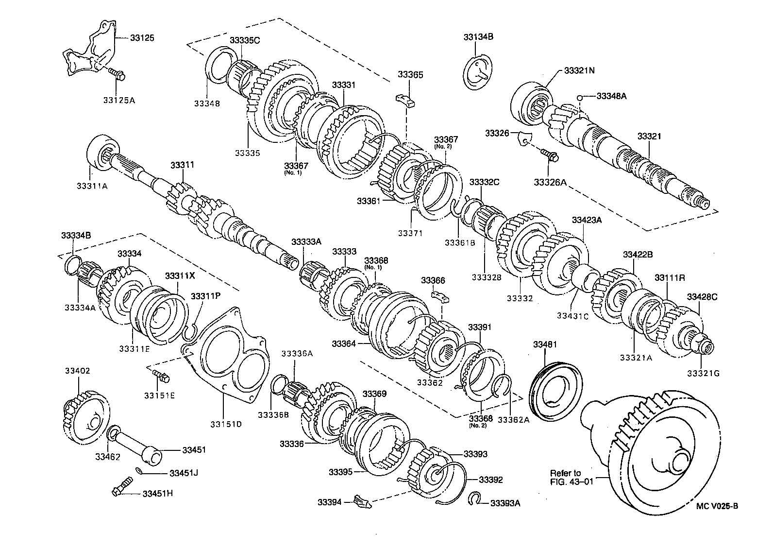 33321-10110 SHAFT, OUTPUT product image