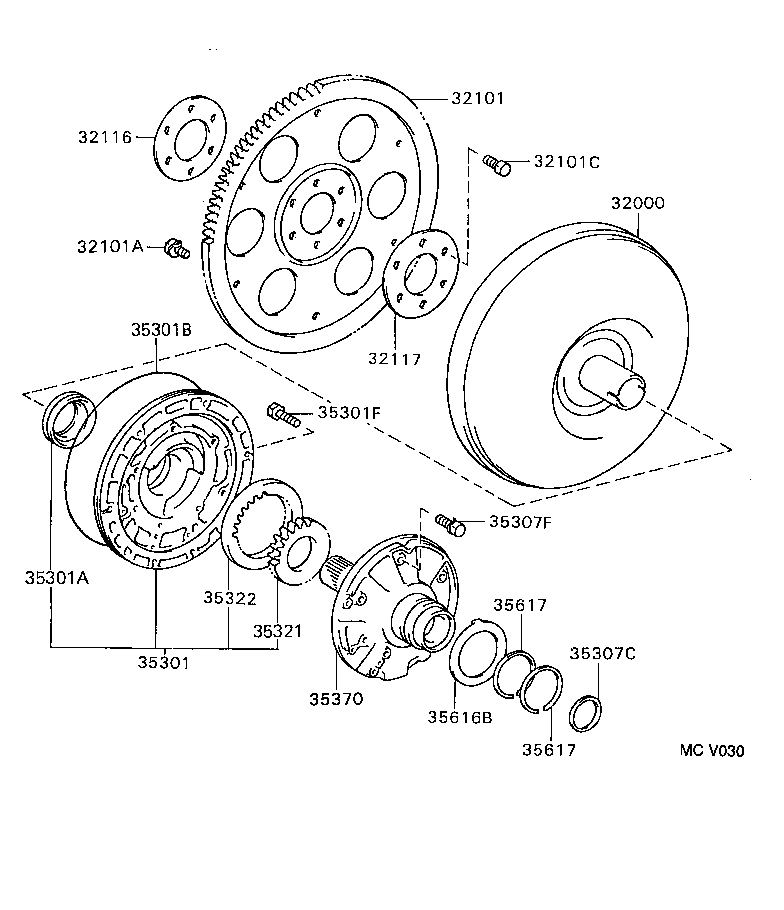 35035-16040 BODY SUB-ASSY, FRONT OIL PUMP product image