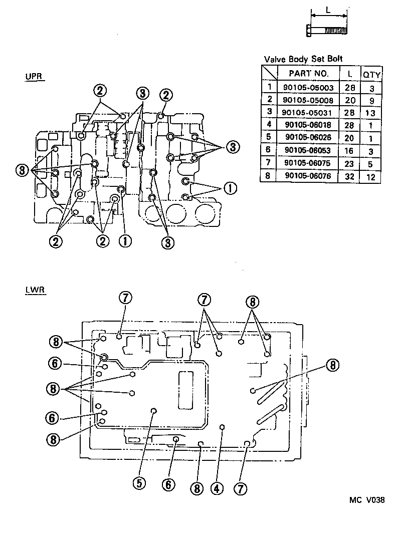 35260-60010 ACCUMLATOR ASSY, THROTTLE PRESSURE product image