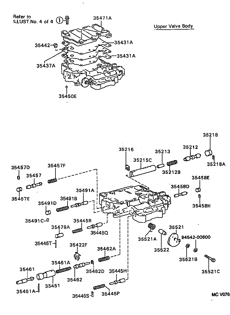 35410-10170 BODY ASSY, TRANSMISSION VALVE product image