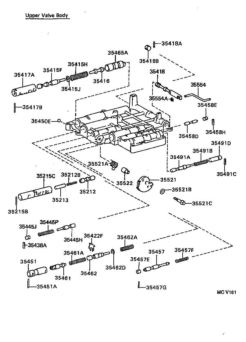 35410-10170 BODY ASSY, TRANSMISSION VALVE product image