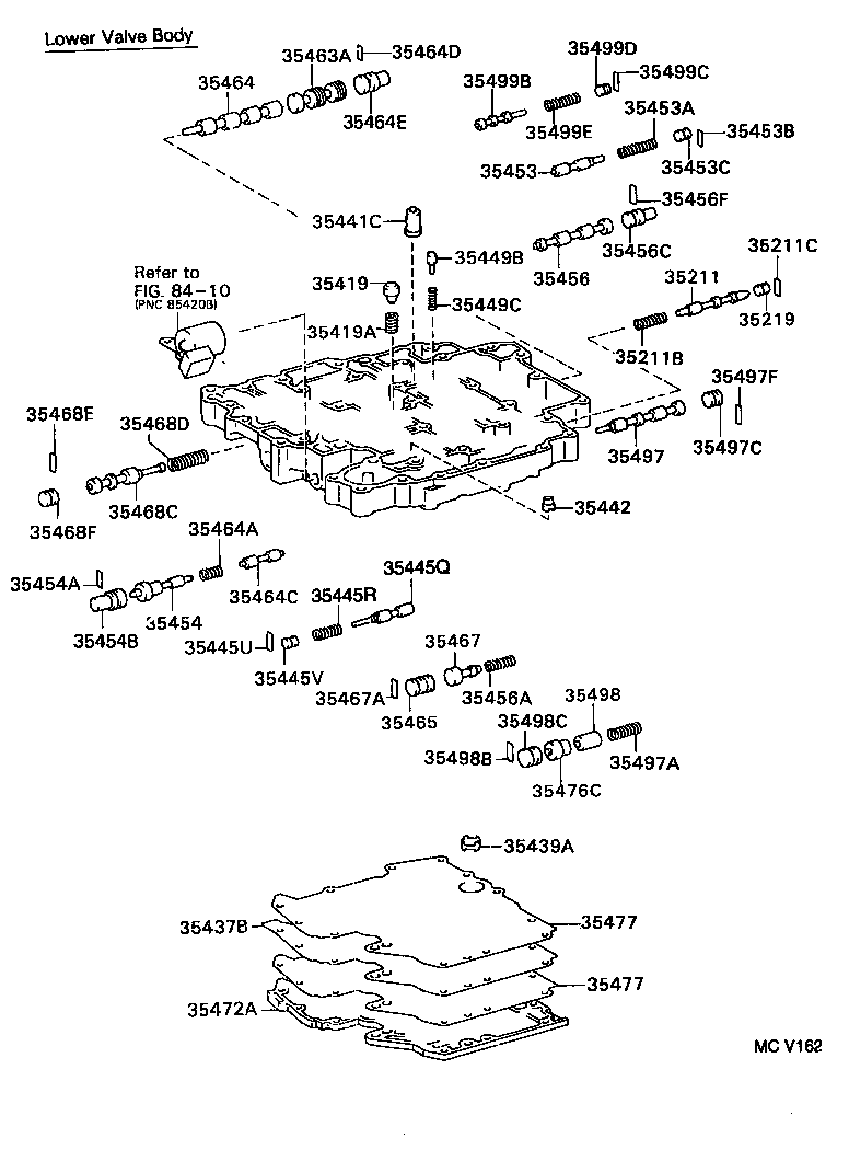 35410-10170 BODY ASSY, TRANSMISSION VALVE product image