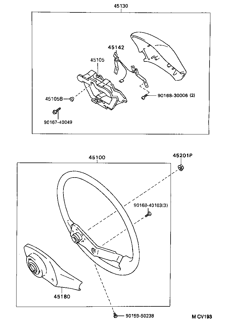 45100-10450-B0 WHEEL ASSY, STEERING product image