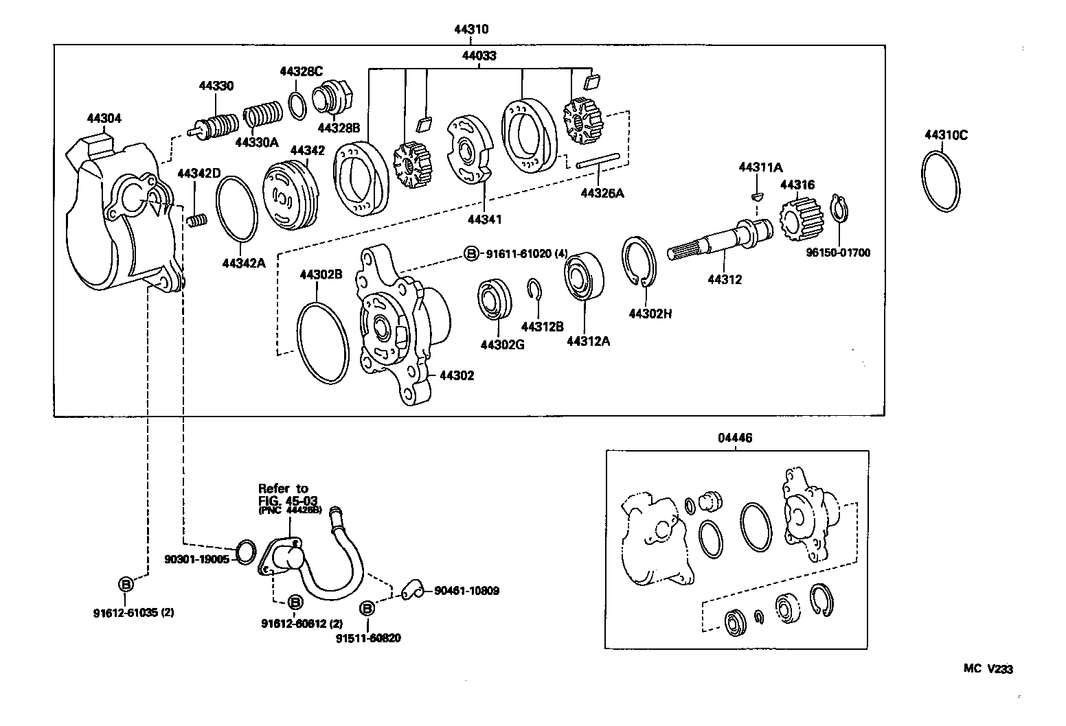 44033-36050 ROTOR SUB-ASSY, W/CAM & VANE product image