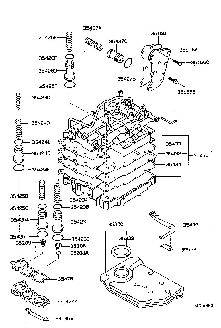 35280-20010 SOLENOID ASSY, LOCK UP CONTROL product image