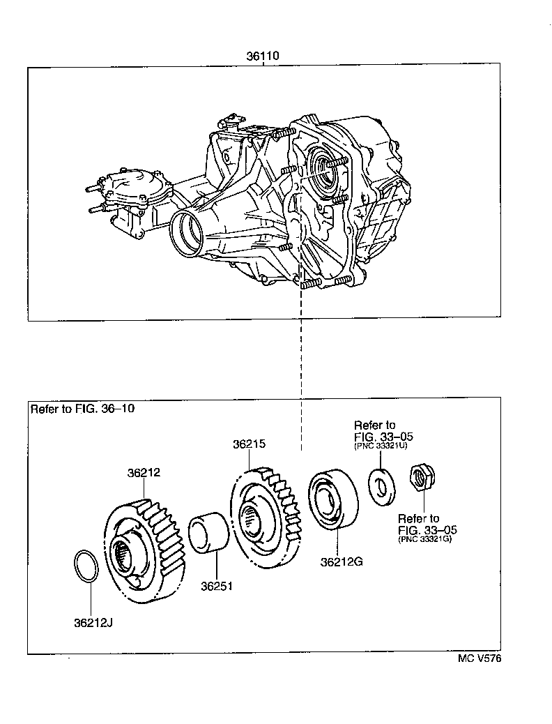 36110-6B060 TRANSFER ASSY product image