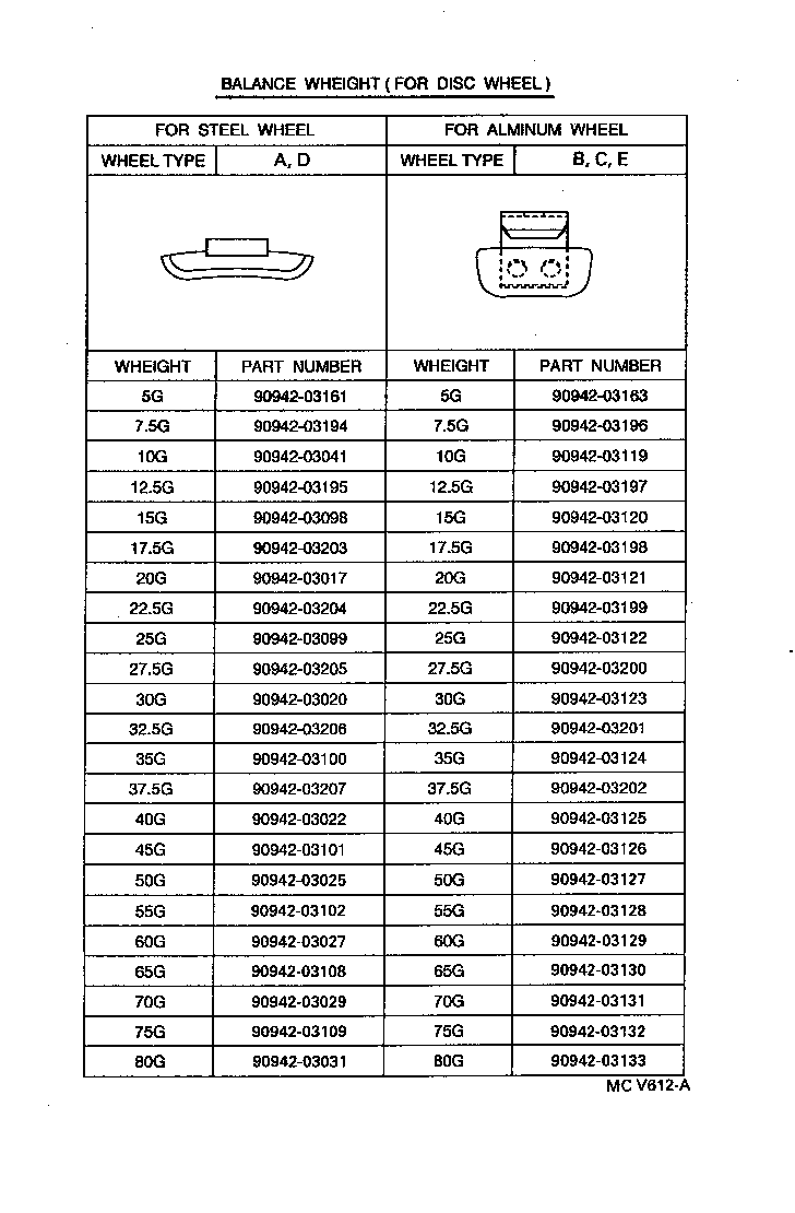 42652-2B270 TIRE product image
