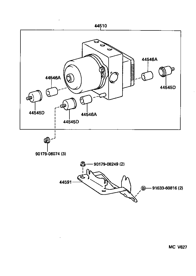 47383-34010 BRACKET, CONNECTOR product image