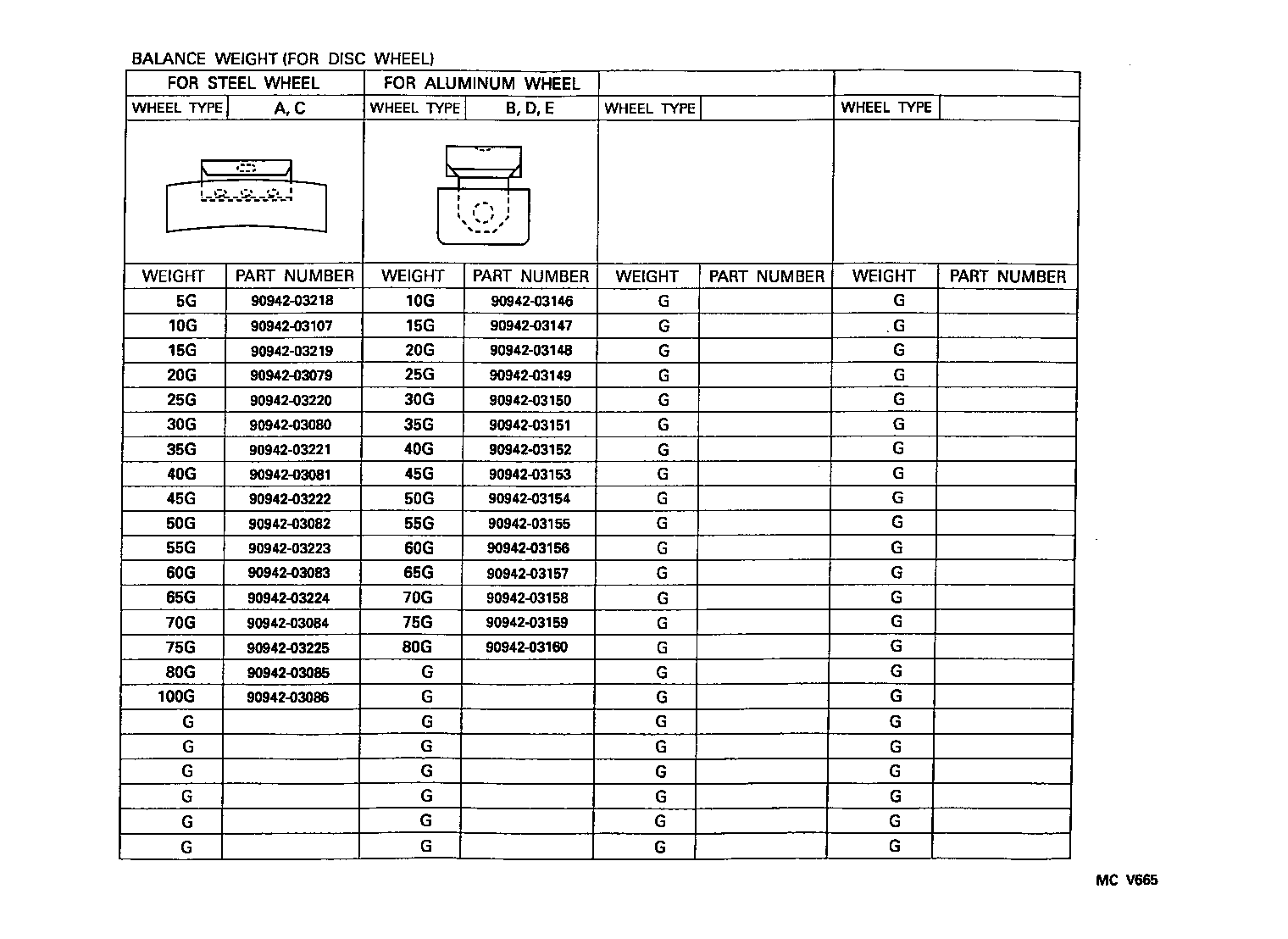 42652-60191 TIRE product image
