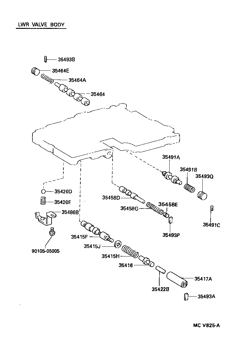 35410-30770 BODY ASSY, TRANSMISSION VALVE product image
