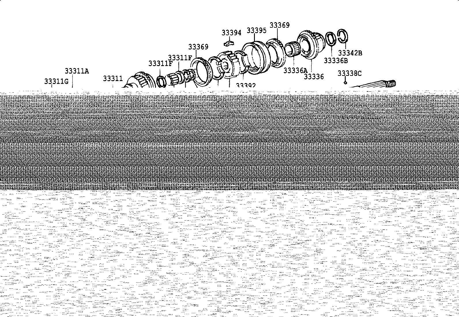 33301-37240 SHAFT, INPUT product image