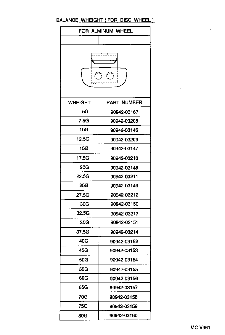 42652-30500 TIRE product image