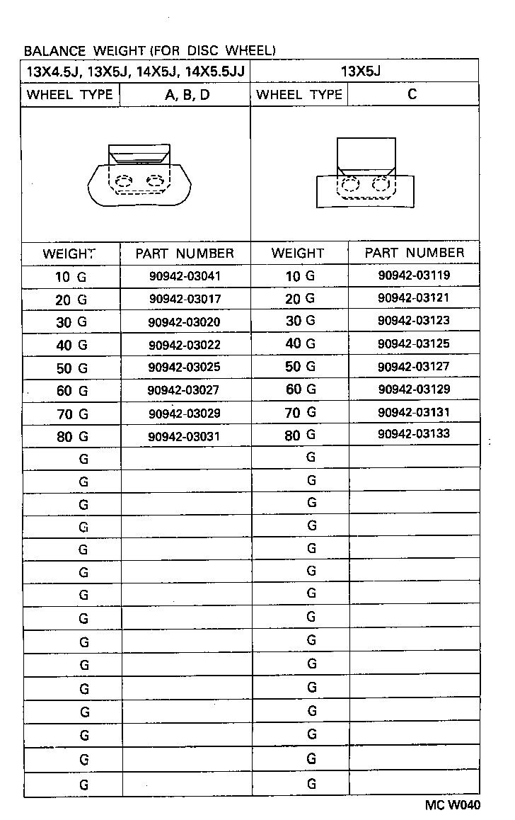 42652-28010 TIRE product image