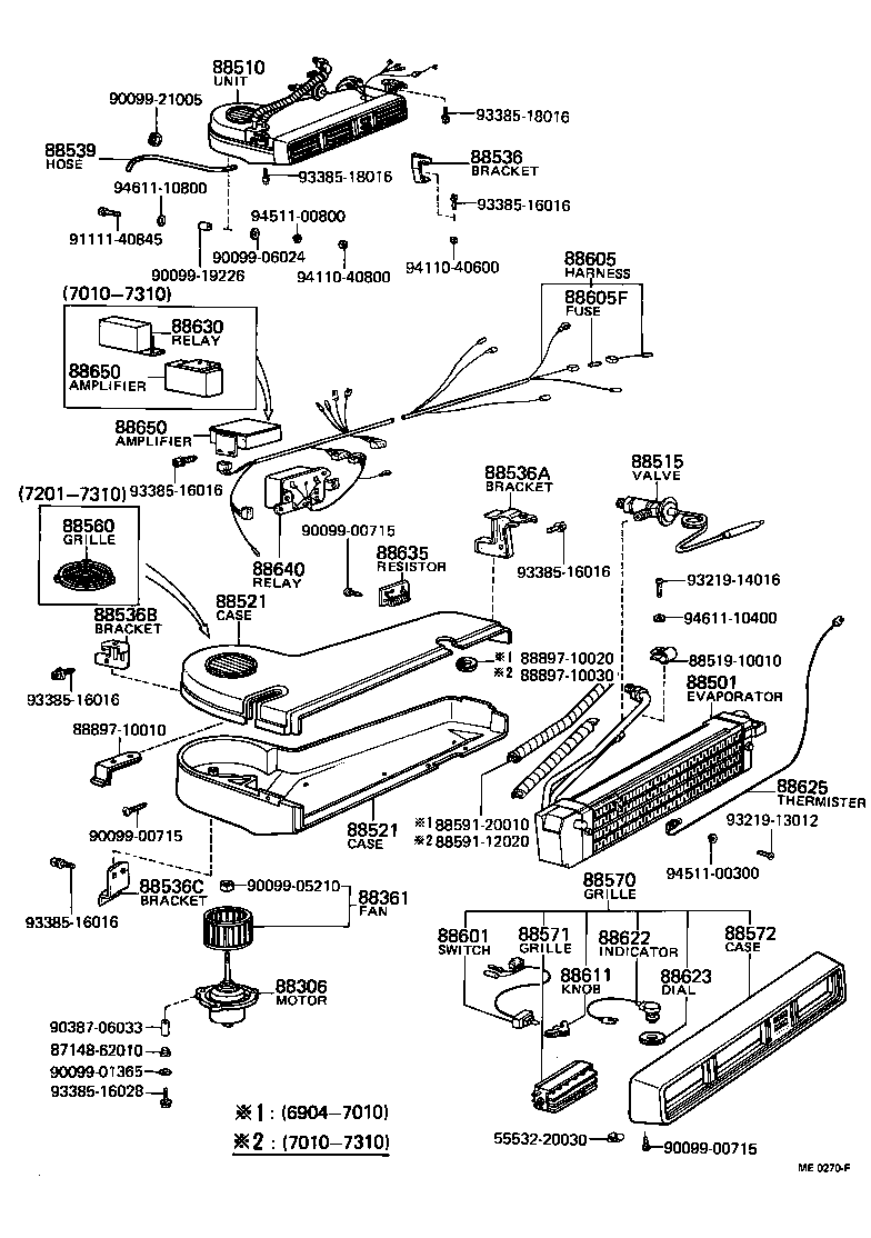 88515-12010 VALVE, COOLER EXPANSION product image