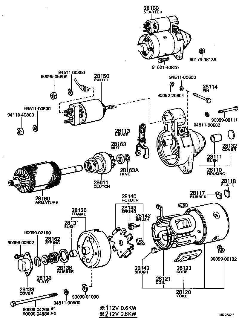 28199-15090 COVER, STARTER END FRAME product image