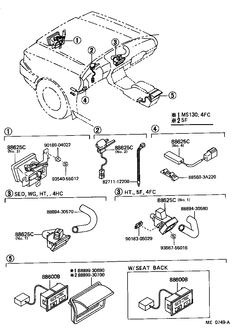 55085-30100 DUCT SUB-ASSY, HEATER TO REGISTER, NO.2 product image