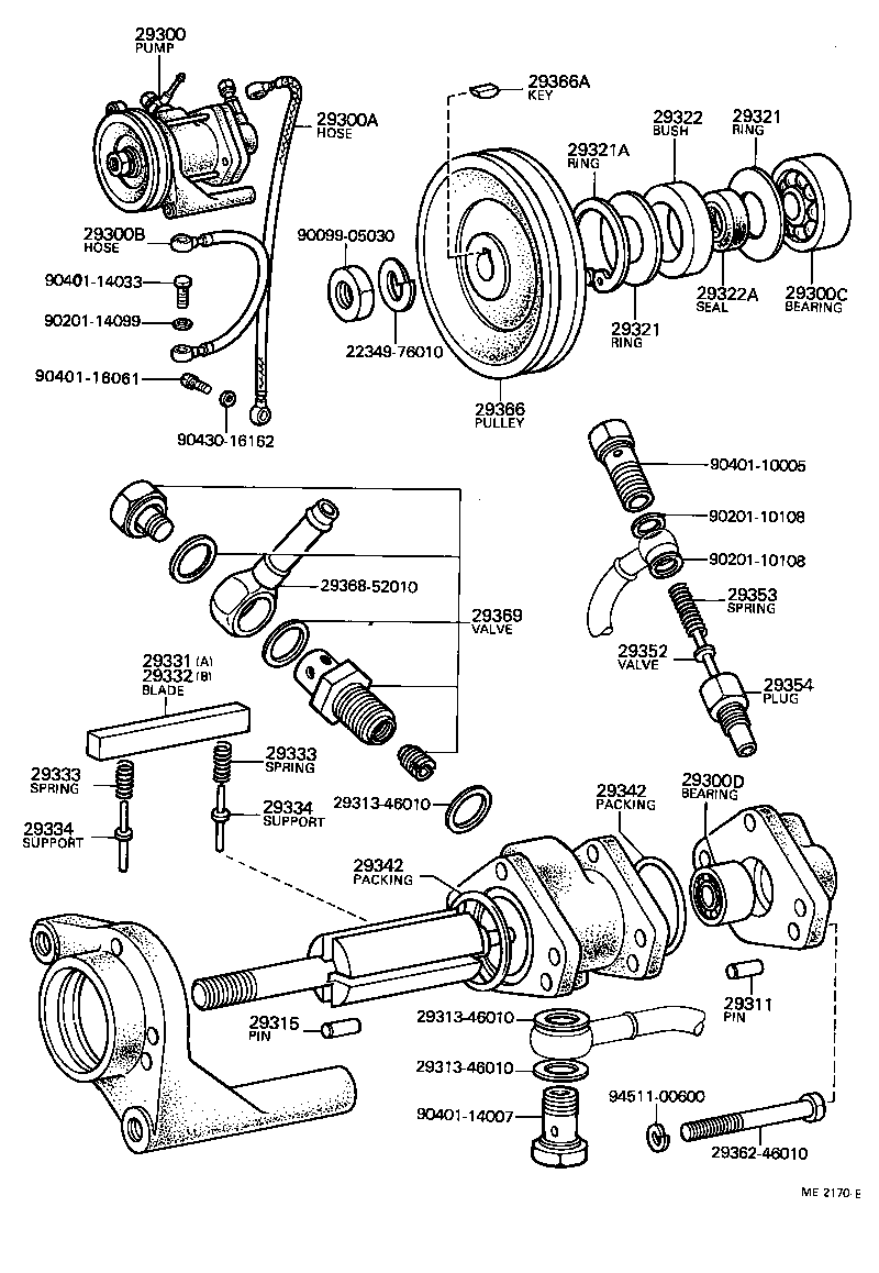 29366-51010 PULLEY, VACUUM PUMP product image