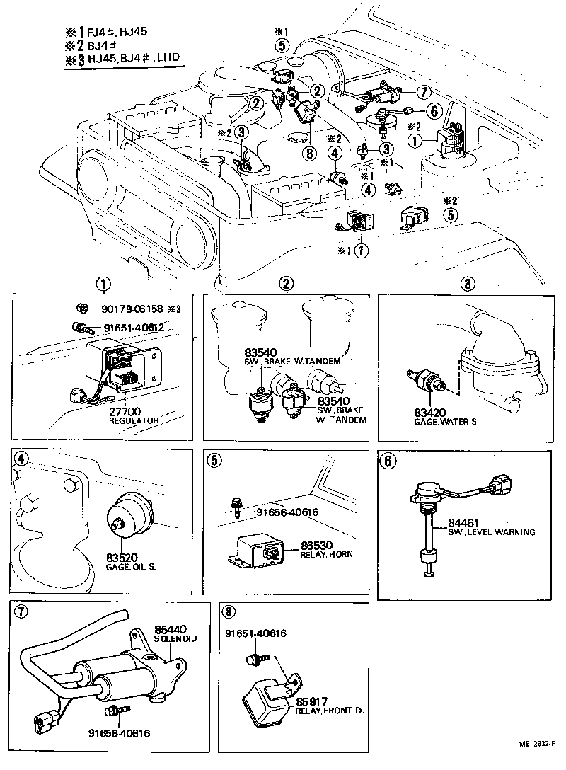 83320-60041 GAGE ASSY, FUEL SENDER product image