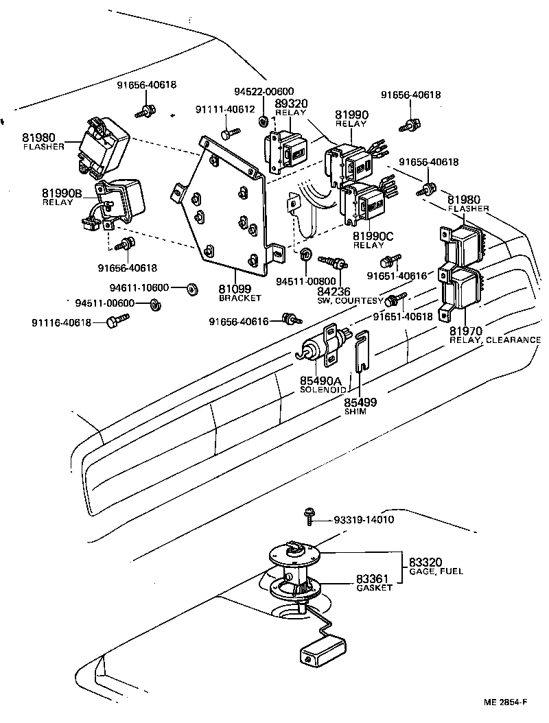 83320-49015 GAGE ASSY, FUEL SENDER product image
