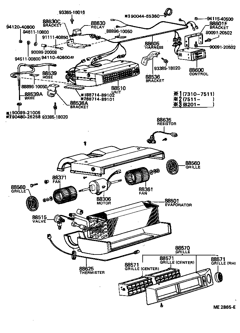 88515-12010 VALVE, COOLER EXPANSION product image