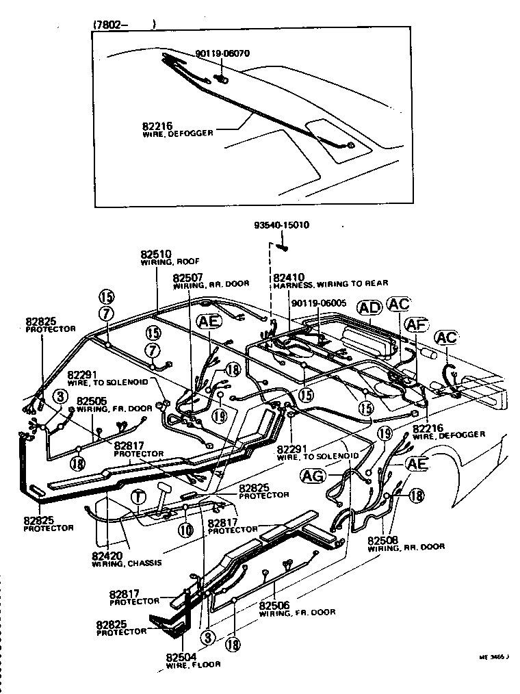 82817-30170 PROTECTOR, WIRING HARNESS product image