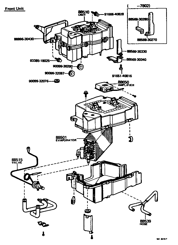 88515-30280 VALVE, COOLER EXPANSION product image