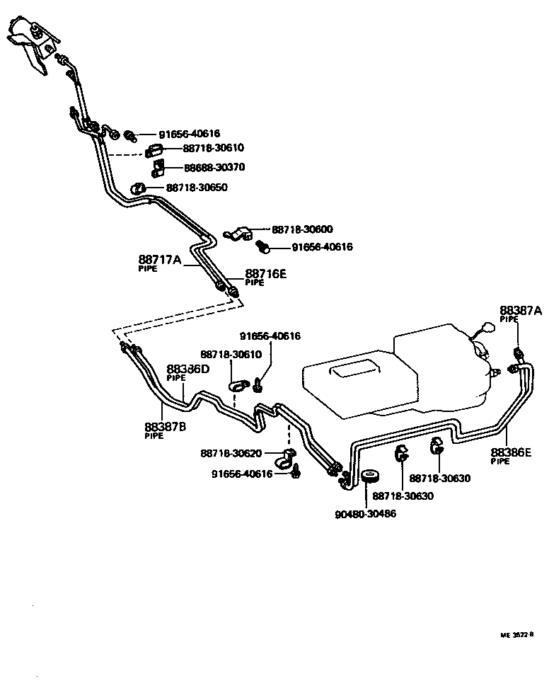 88471-30260 RECEIVER & DRYER ASSY, COOLER product image